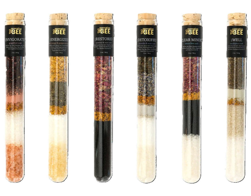Bath Soak Salt Vials