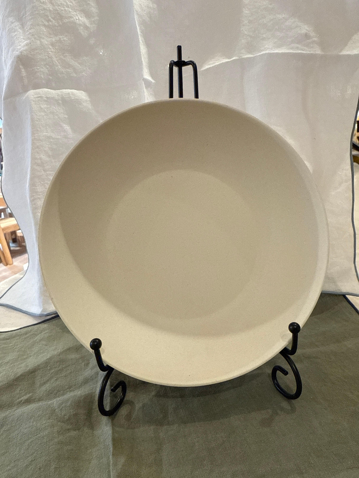 Melamine Soup Plate - Cream