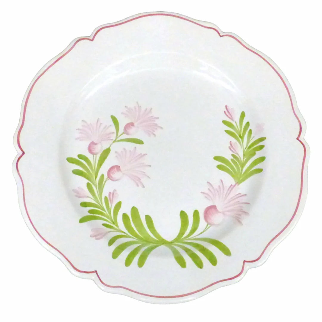 Handpainted Dessert Plate (Orange)