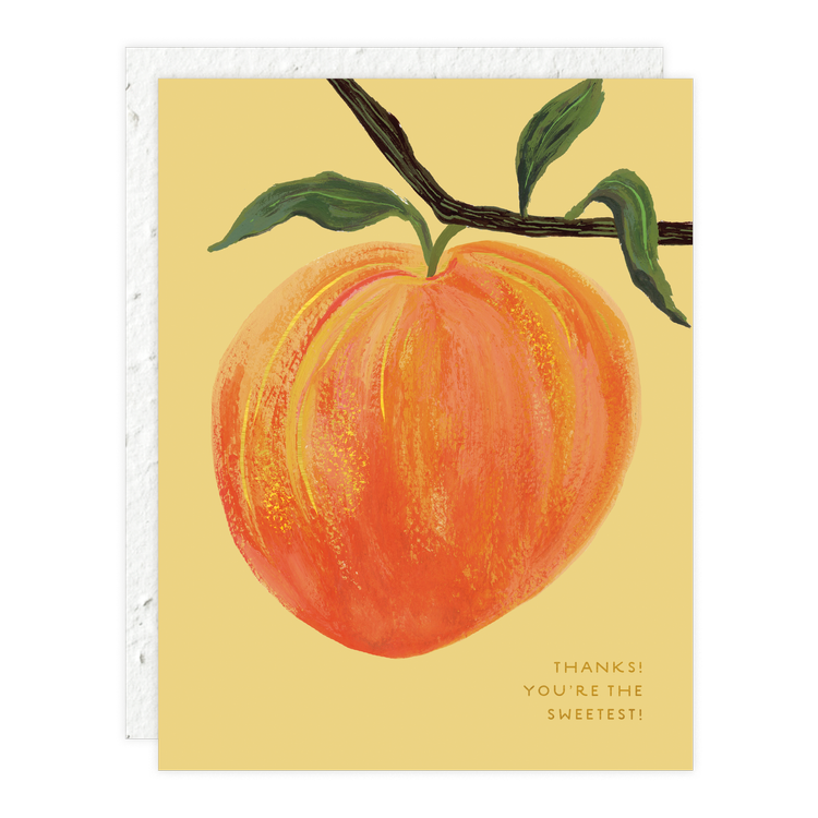 Peach Thank You