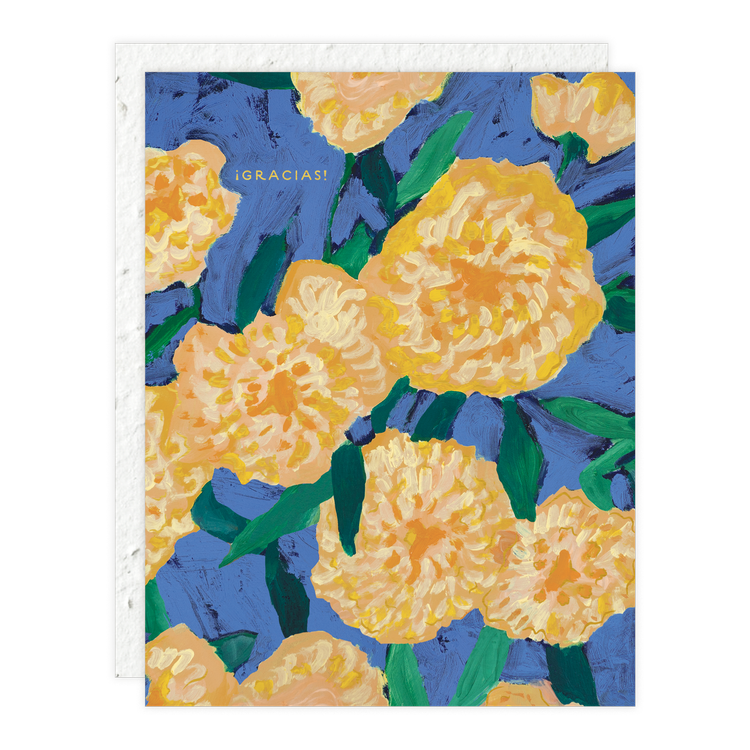 Bursts of Marigolds Thank You