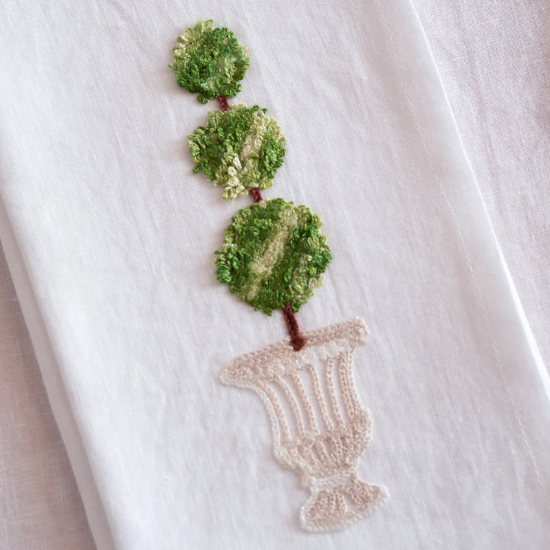 Napkin (100% Linen Napkins - Water with Candle)