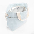 Stripes Cooler Tote - Sky