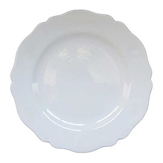 White Dessert Plate
