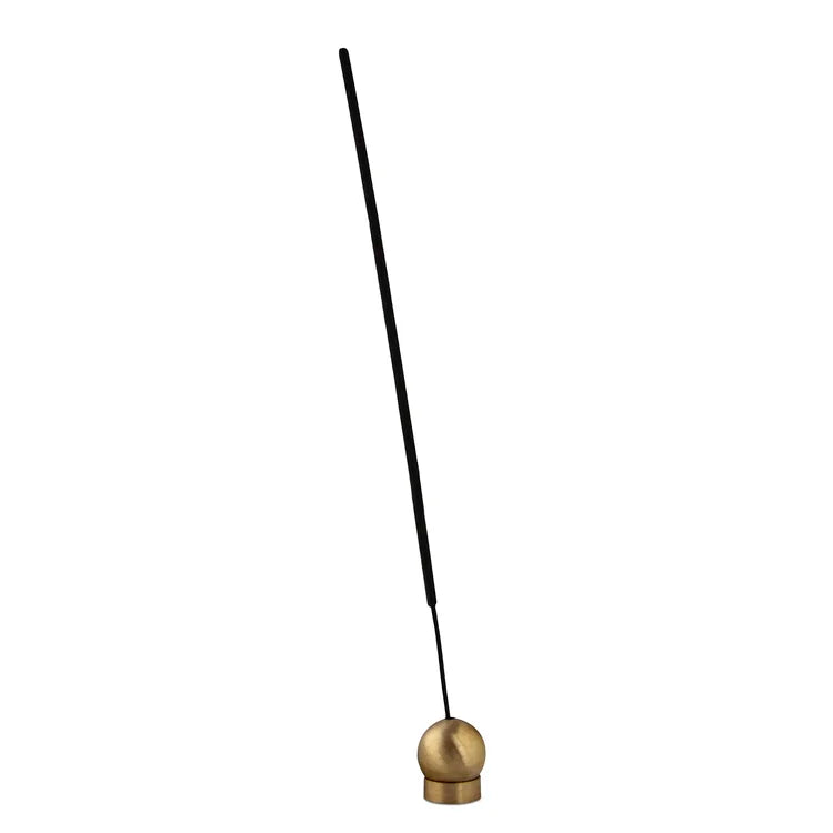Brass Sphere Incense Holder, Gold