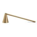 Brass Candle Snuffer, Matte Gold