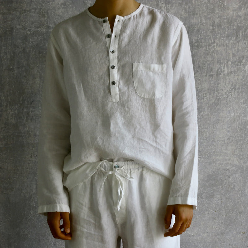 Ibiza Shirt - Linen White (M/L)