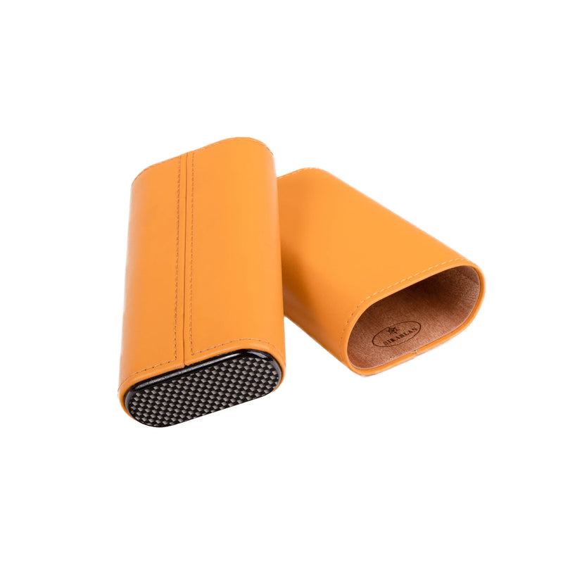 Lorenzo Triple Cigar Holder (Mustard)