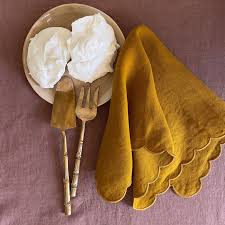 Scalloped Napkin