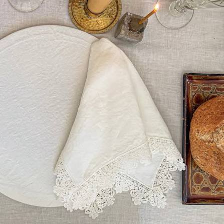 Napkin With Sicily Lace