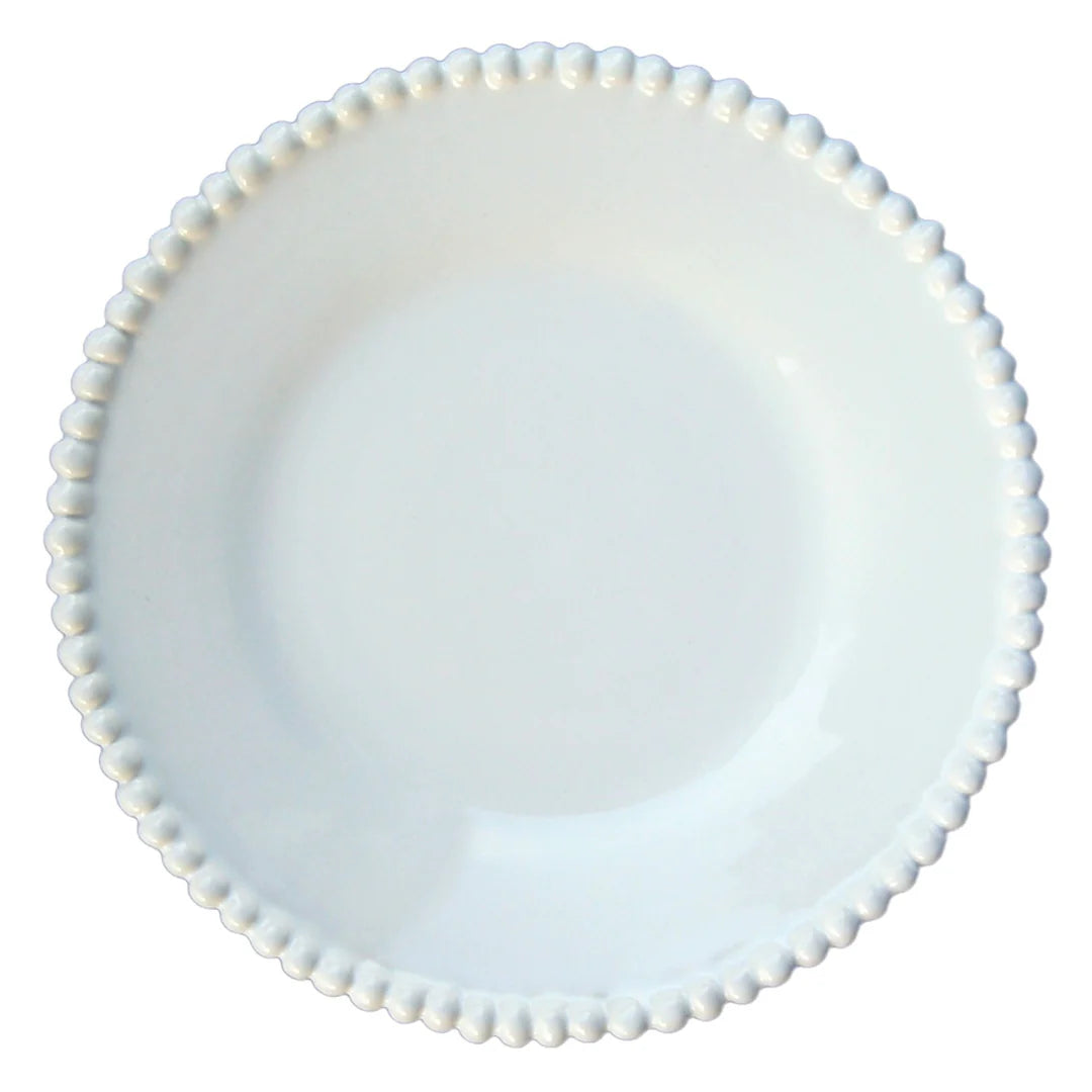 White Salad Plate