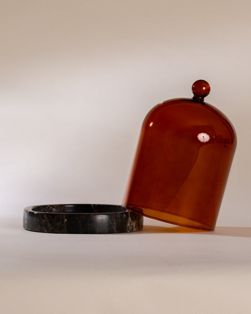 Amber Cloche + Stone Set