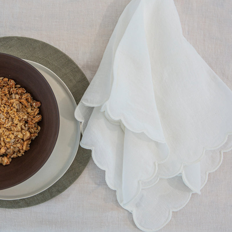 Scalloped Napkin