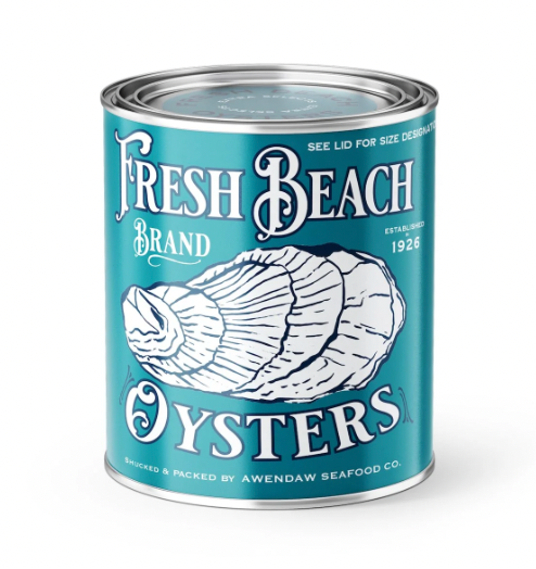 Fresh Beach Oysters Candle