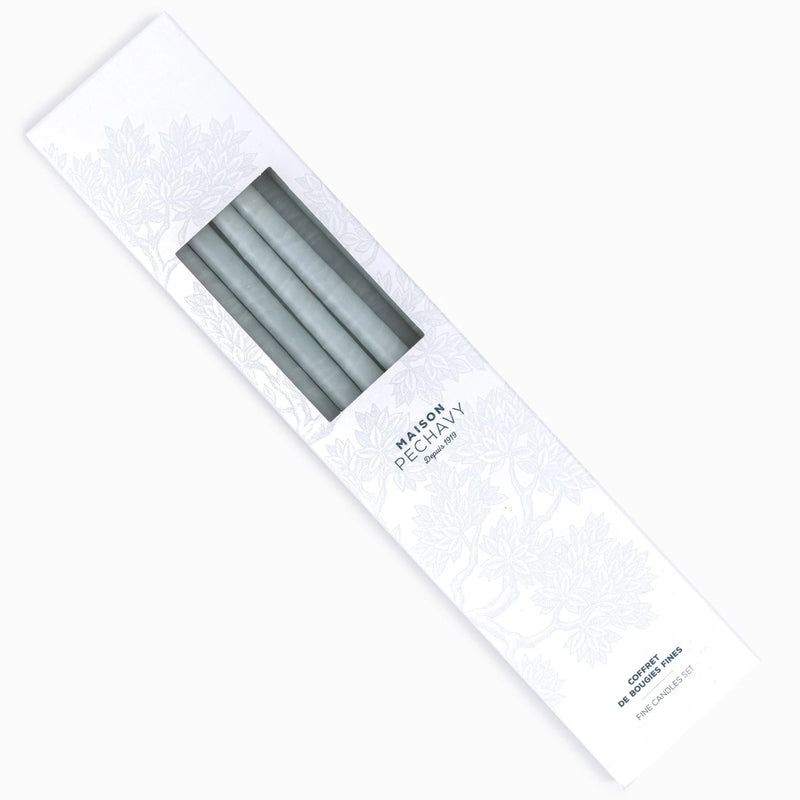 Coffret De Bougies Fines (Celadon)