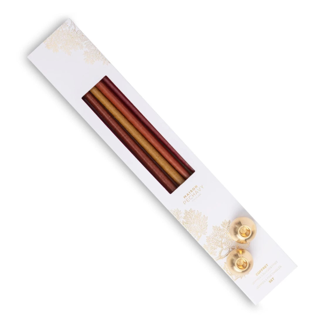 Coffret Gemmes & Bougie Fines (Ikat Abysse)