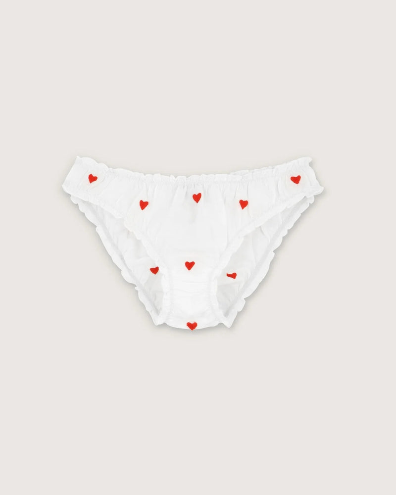Panty Valentine - White, OS