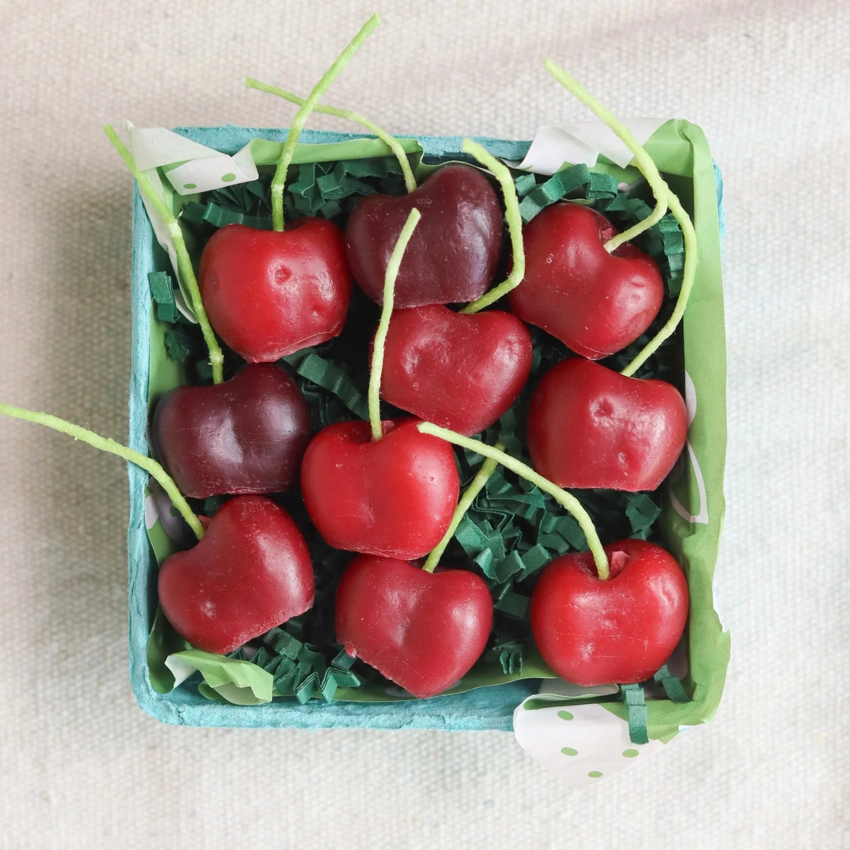 Beeswax Dark Cherry Candles Set
