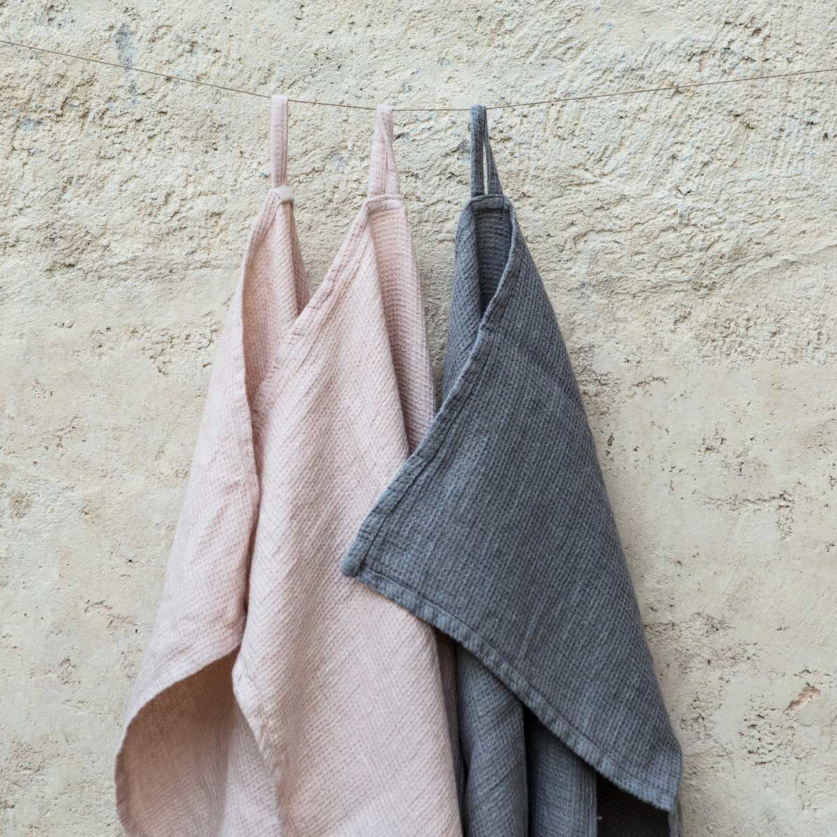 Dishcloth With Loop Gaufré