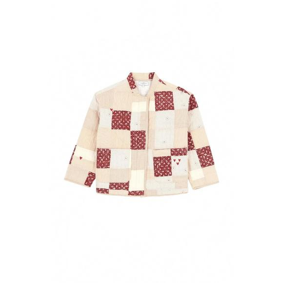 Jacket Patchwork Red