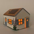 Casagami Lampe Led Soliare (Home 1 Story, 4 Windows)