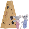 LevLovs Mouse Twins in Cheese Cotton