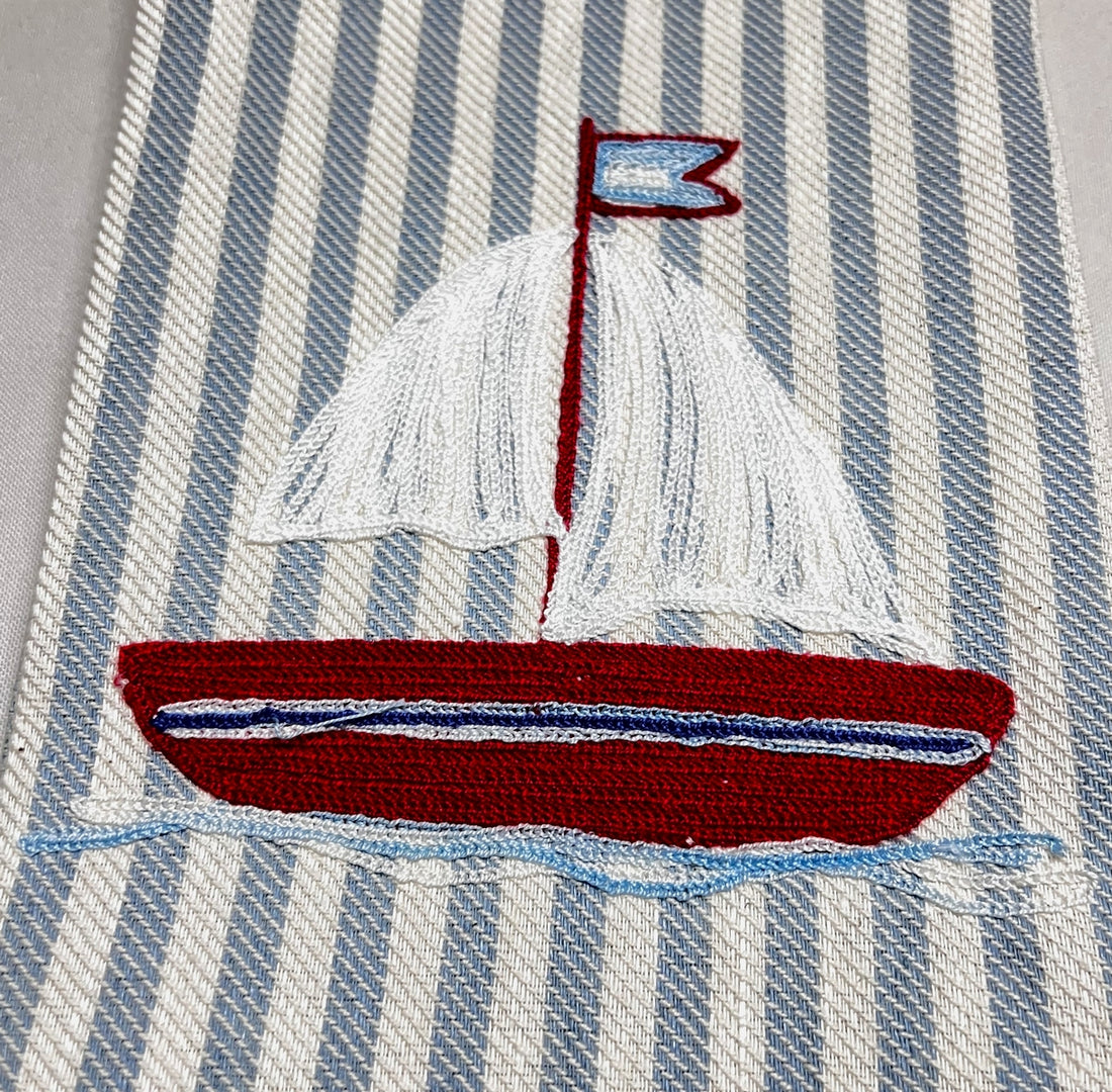 Bussatti Kitchen Towel (Sailboat Kitchen Towel)