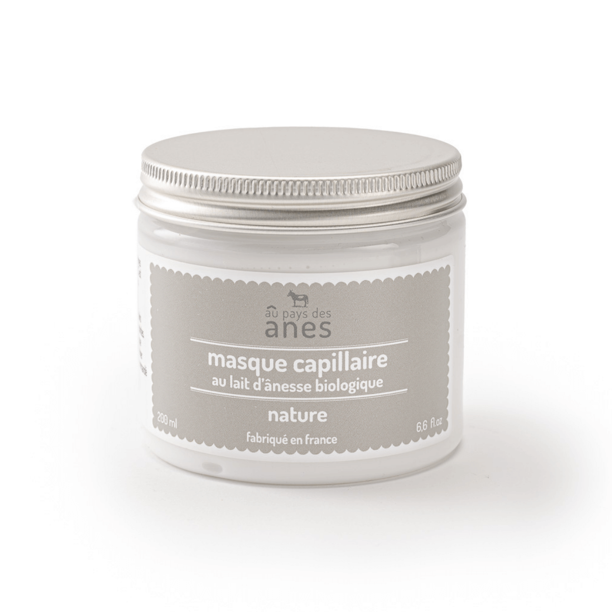 Masque Capillaire Au Lait D'anesse 200 Ml (Nature)