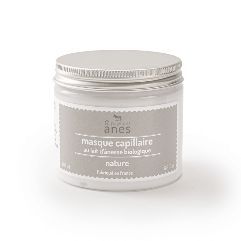 Masque Capillaire Au Lait D'anesse 200 Ml (Nature)