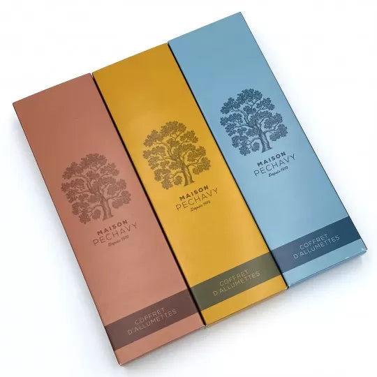 Coffret D'allumettes (Deep Red + Gold)
