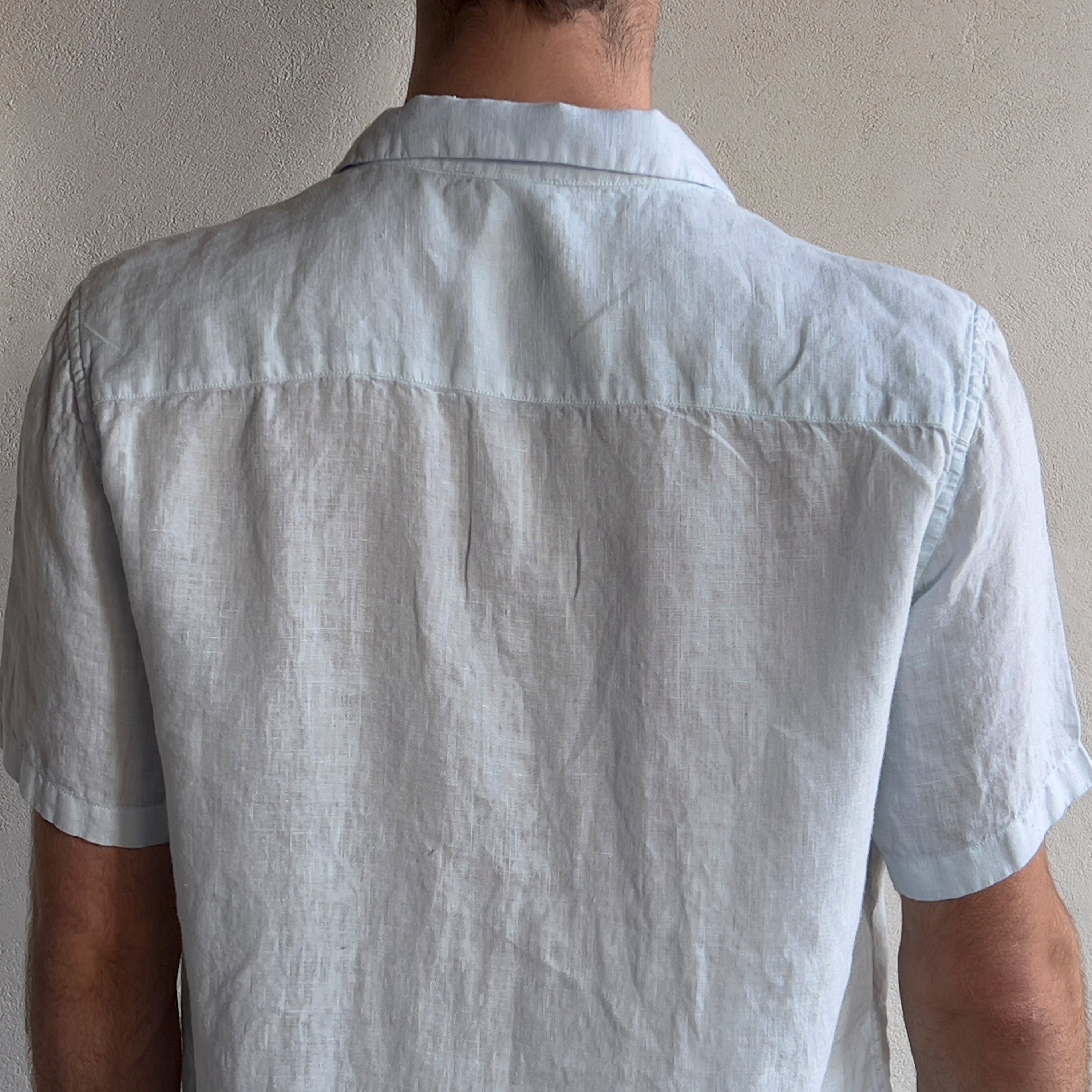 Cannes Shirt - Linen White (S/M)