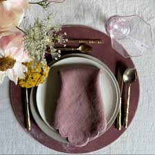 Scalloped Napkin