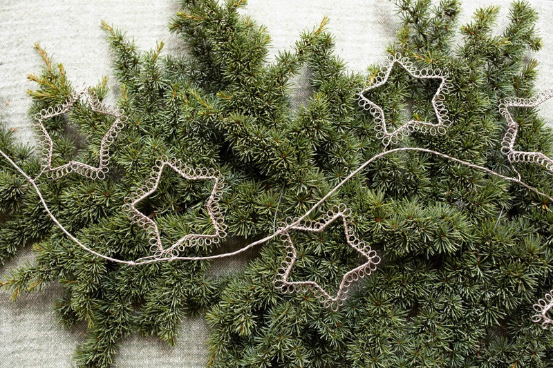 Star Spirit Garland Silver